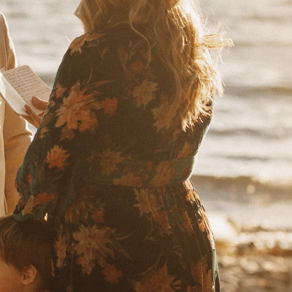 Baltic Born floral maxi dress - dark green floral - Picture 7 of 7